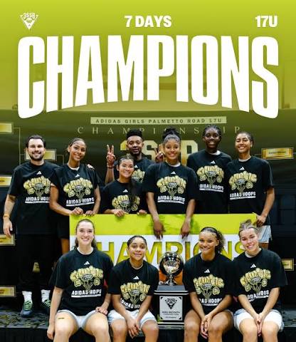 7 Days girls 17U Adidas 3SSB championship team